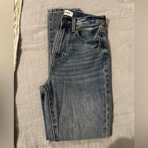 PISTOLA denim straight leg jeans 100% Cotton size 24 XS